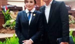 Stella Marlina Runtuwene usai dilantik jadi Wakil Ketua DPRD Sulut 2024-2029