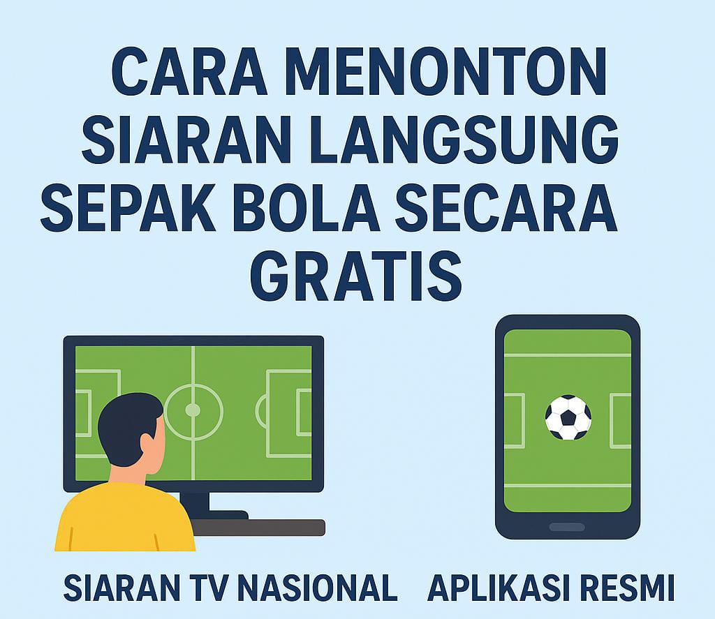 Cara nonton sepak bola gratis
