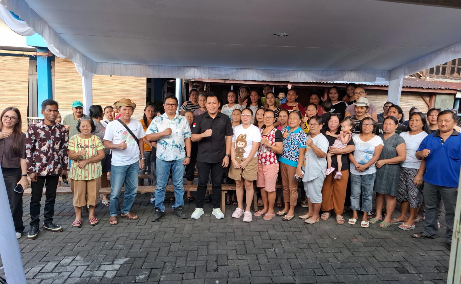 Kegiatan reses anggota DPRD Sulut Braien Waworuntu