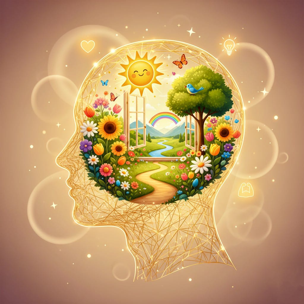 Gambar Ilustrasi Pola Pikir Positif