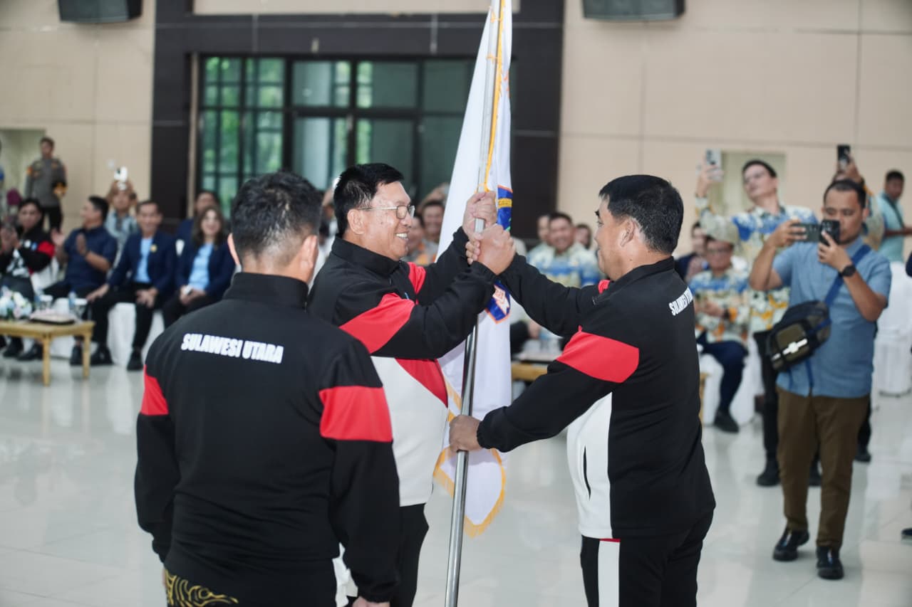 Gubernur Sulut dan ketua KONI Sulut