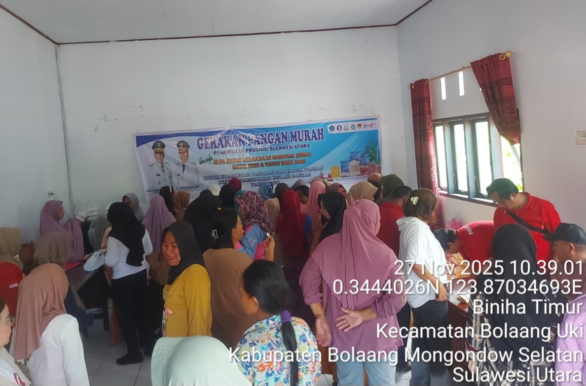 pangan murah pemprov sulut