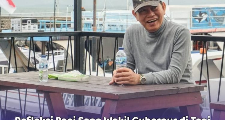 Refleksi Pagi Sang Wakil Gubernur di Tepi Laut Manado