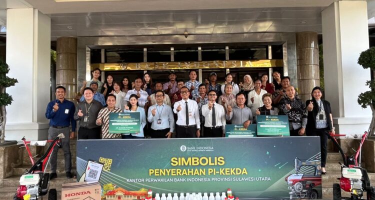 Kelompok Tani Tunas Mekar Imandi Mendapat Bantuan Drone Sprayer Pertanian dari Bank Indonesia