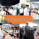 Gubernur Sulut Yulius Selvanus Tinjau Gerakan Pangan Murah, Pastikan Stok Aman dan Harga Stabil