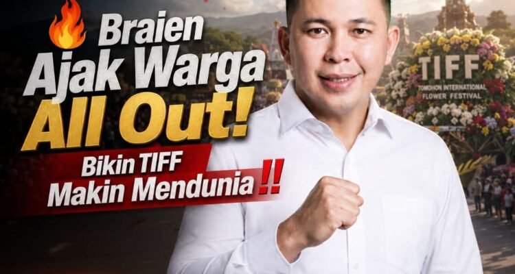 TIFF 2026 Segera Digelar, Braien Waworuntu: Momentum Bangkitkan Sektor UMKM dan Pariwisata
