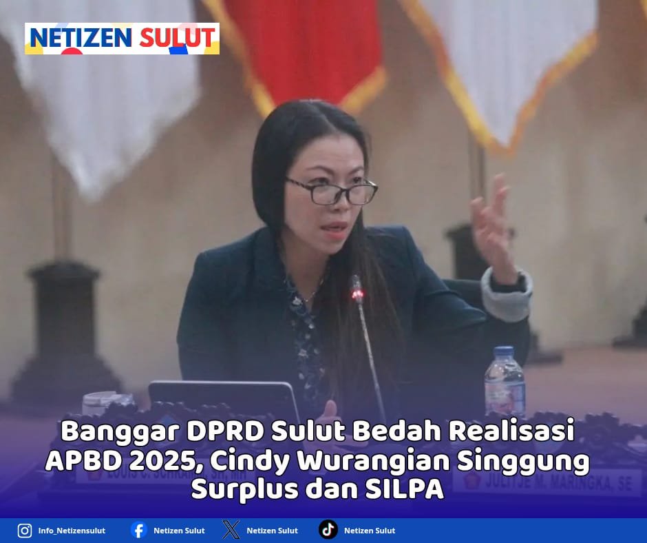 IMG-20260718-WA0000 Banggar DPRD Sulut Bedah Realisasi APBD 2025, Cindy Wurangian Singgung Surplus dan SILPA