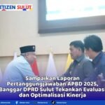 Sampaikan Laporan Pertanggungjawaban APBD 2025, Banggar DPRD Sulut Tekankan Evaluasi dan Optimalisasi Kinerja