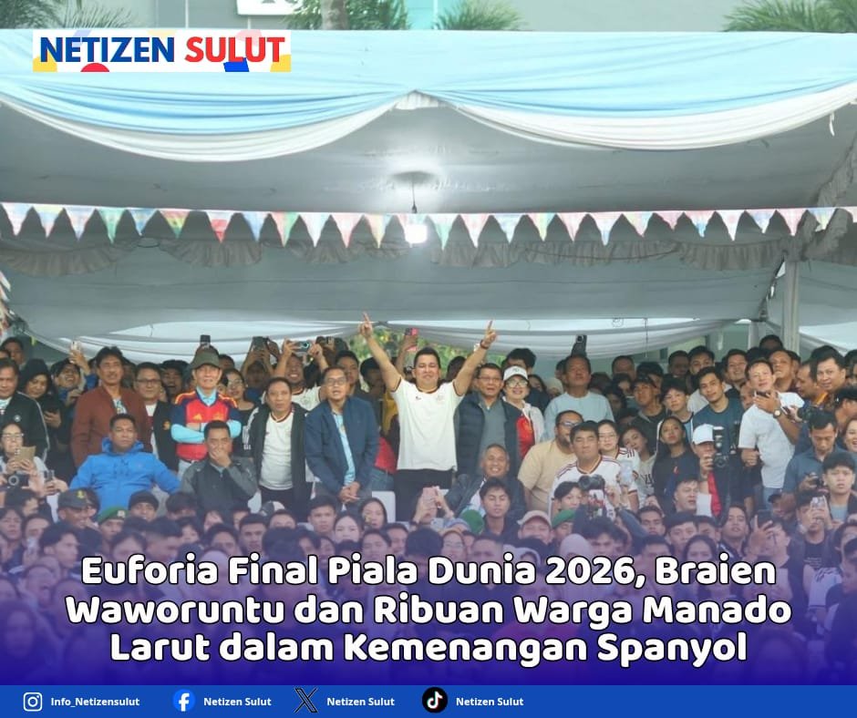 IMG-20260720-WA0000 Euforia Final Piala Dunia 2026, Braien Waworuntu dan Ribuan Warga Manado Larut dalam Kemenangan Spanyol