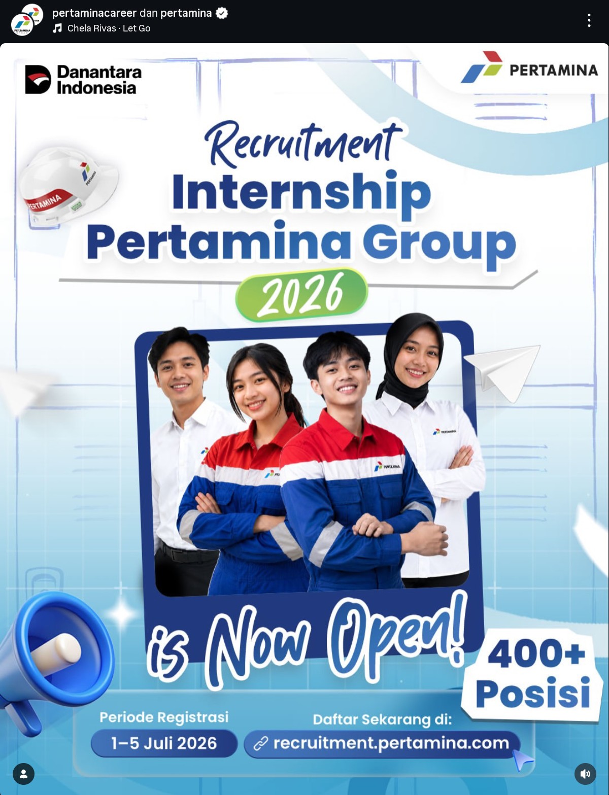 Kesempatan Emas! Pertamina Buka 400+ Posisi Magang untuk Fresh Graduate, Cek Syarat dan Jadwalnya