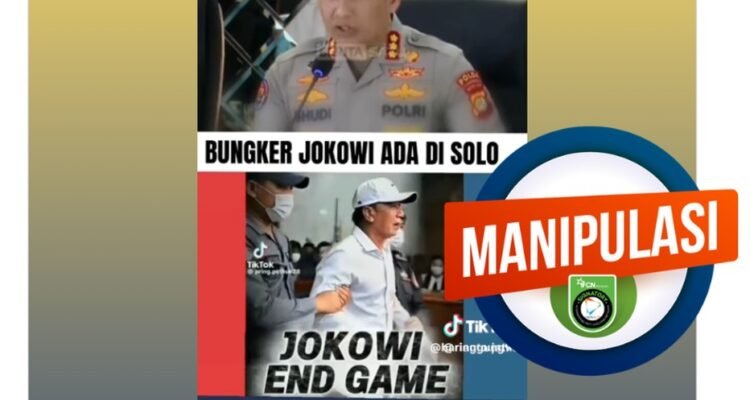 Cek Fakta: Geger Video Bunker Rp 6.000 Triliun di Rumah Jokowi, Begini Faktanya