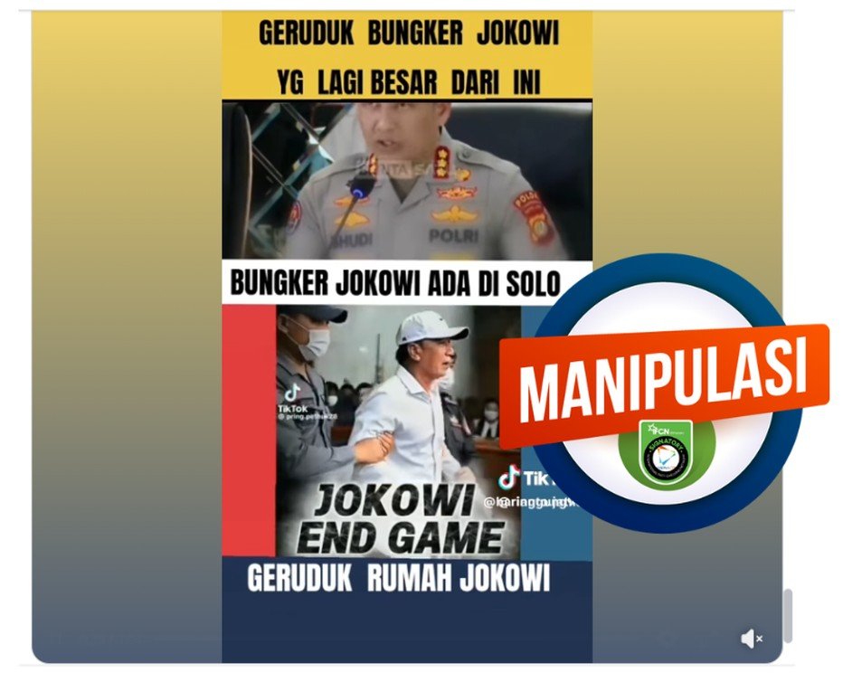 Cek Fakta: Geger Video Bunker Rp 6.000 Triliun di Rumah Jokowi, Begini Faktanya Cek Fakta: Geger Video Bunker Rp 6.000 Triliun di Rumah Jokowi, Begini Faktanya