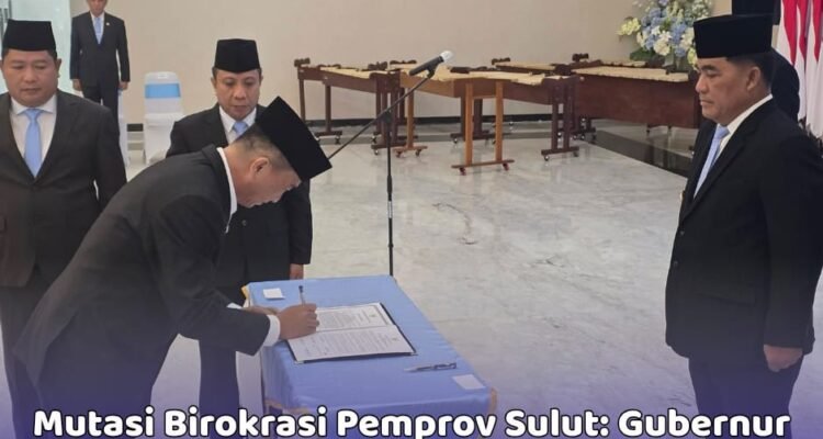Mutasi Birokrasi Pemprov Sulut: Gubernur YSK Rotasi Tiga Kadis Strategis, Ini Daftarnya!
