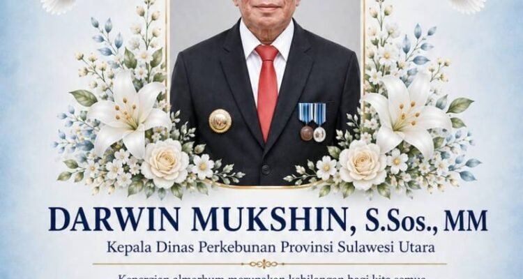 Kabar Duka Menyelimuti Pemprov Sulut: Kadis Perkebunan Darwin Muksin Tutup Usia Saat Jalankan Tugas Negara di Tomohon