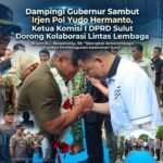 Dampingi Gubernur Sambut Irjen Pol Yudo Hermanto, Ketua Komisi I DPRD Sulut Dorong Kolaborasi Lintas Lembaga