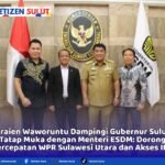 Netizen Sulut Braien Waworuntu Dampingi Gubernur Sulut Tatap Muka dengan Menteri ESDM: Dorong Percepatan WPR Sulawesi Utara dan Akses IPR