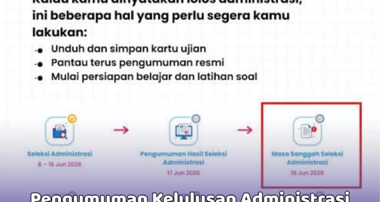 Pengumuman Kelulusan Administrasi PPPK 2026: Cek Jadwal dan Cara Melihat Hasil Seleksi