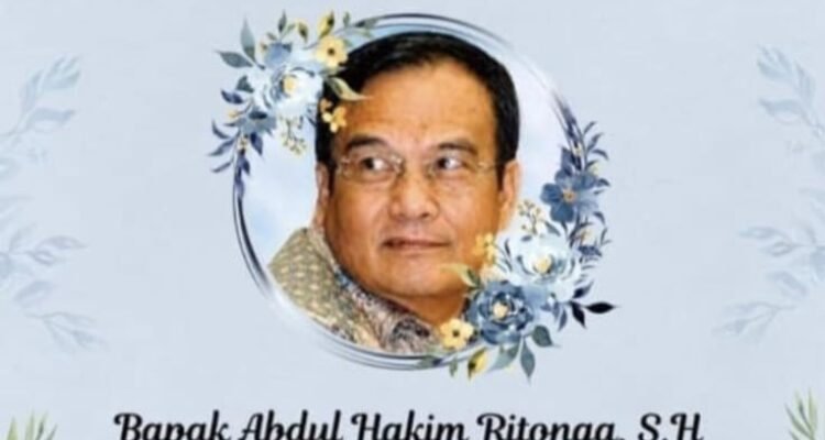 Kabar Duka, Mantan Wakil Jaksa Agung Abdul Hakim Ritonga Meninggal Dunia