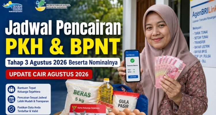 Pencairan Bansos PKH dan BPNT September 2026 Memasuki Akhir Tahap 3, Ini Langkah Cek Status Penerimanya
