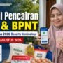 Pencairan Bansos PKH dan BPNT September 2026 Memasuki Akhir Tahap 3, Ini Langkah Cek Status Penerimanya