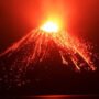 Gunung Anak Krakatau Erupsi Menerus dan Semburkan Lava Pijar, Status Level III Siaga