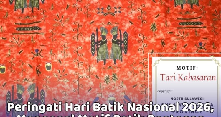 Peringati Hari Batik Nasional 2026, Mengenal Motif Batik Bentenan Khas Minahasa dan Maknanya