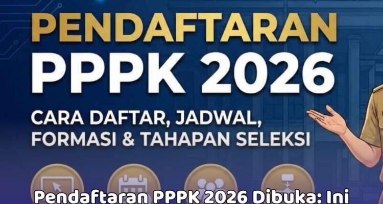 Pendaftaran PPPK 2026 Dibuka: Ini Panduan Buat Akun SSCASN dan Syarat Lengkapnya