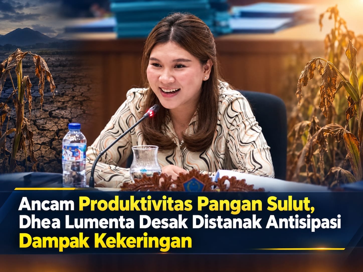 IMG-20261027-WA0039 Ancam Produktivitas Pangan Sulut, Dhea Lumenta Desak Distanak Antisipasi Dampak Kekeringan